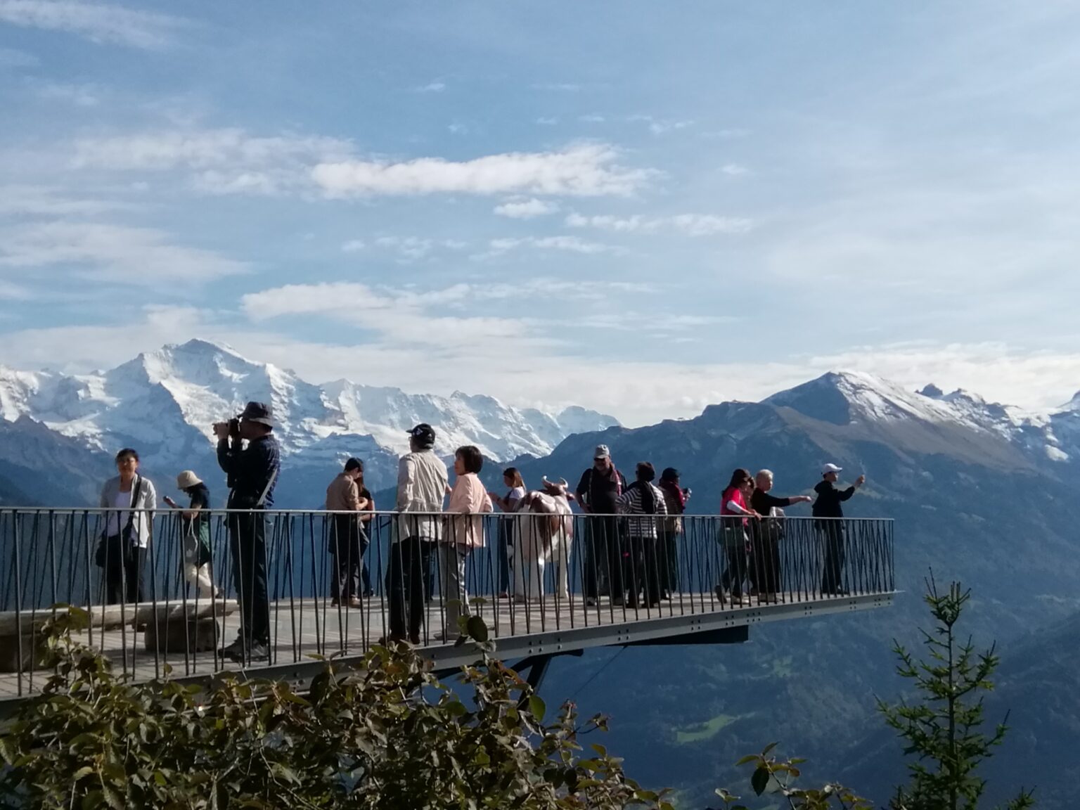インターラーケンのハーダークルム展望台へ(73)|あちこちトラベラーかず